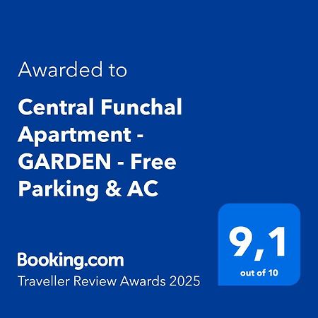 Central Funchal Apartment - Garden - Free Parking & Ac Экстерьер фото