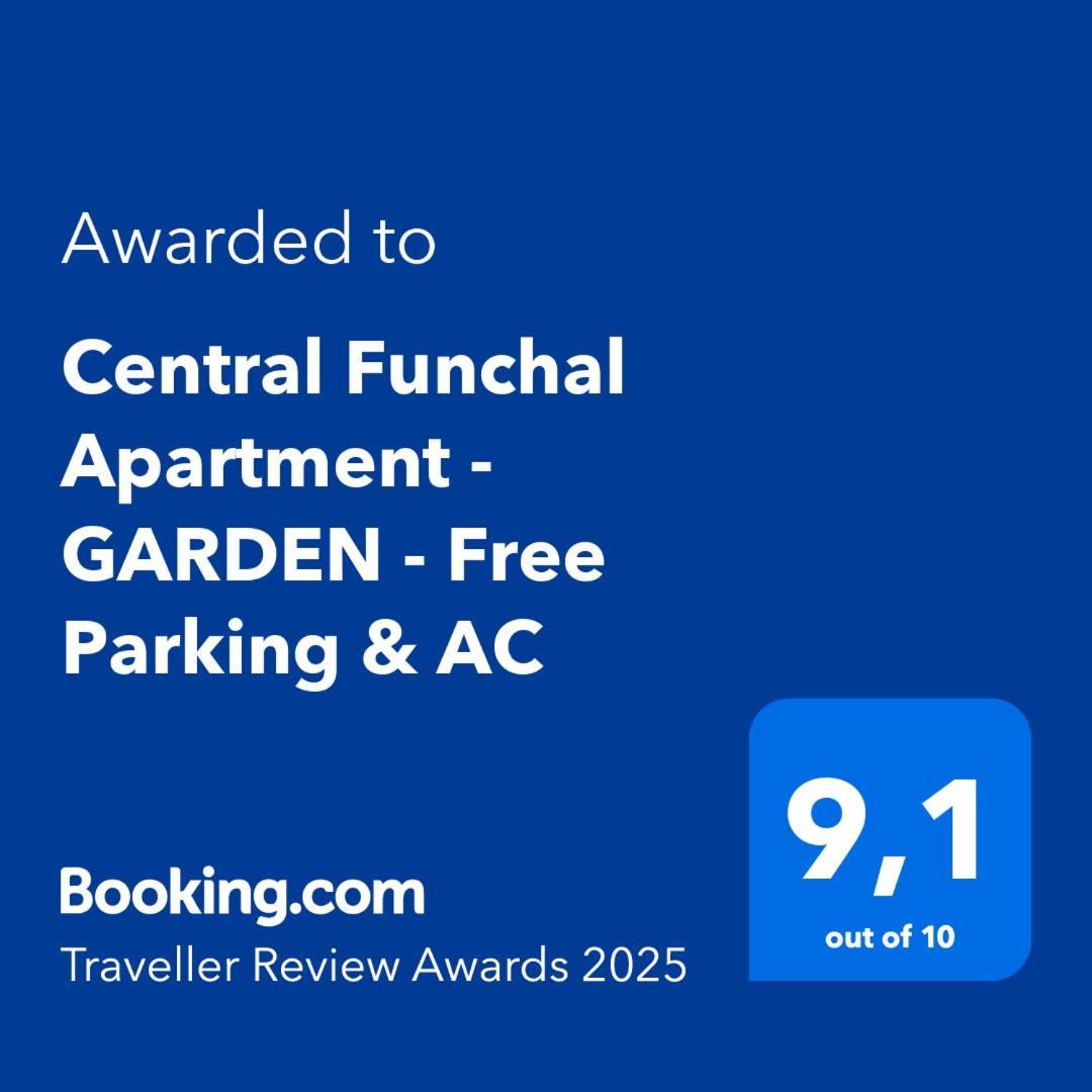 Central Funchal Apartment - Garden - Free Parking & Ac Экстерьер фото